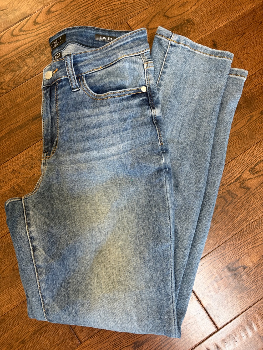 Judy Blue medium blue slim fit denim jeans